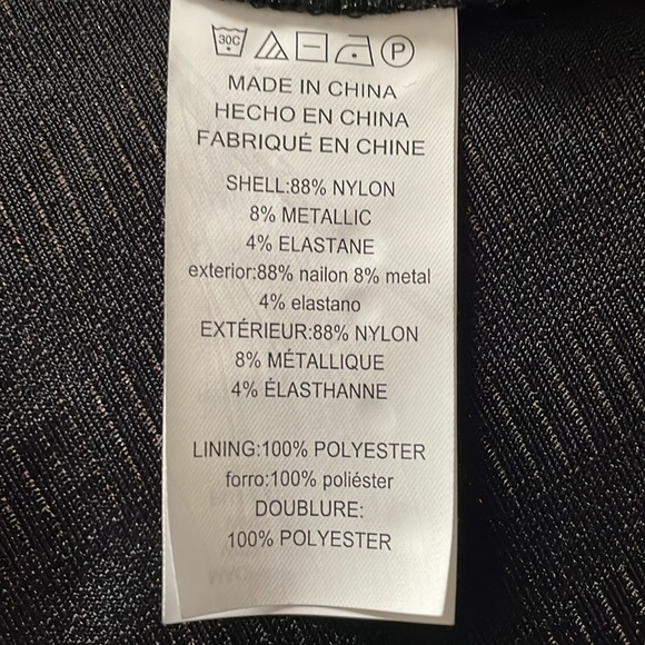 Michael Kors black/silver/gold size small dress - Picture 9 of 9